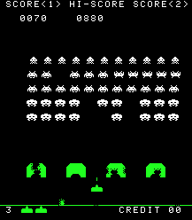Space invaders c. 1978 Source: Wikipedia